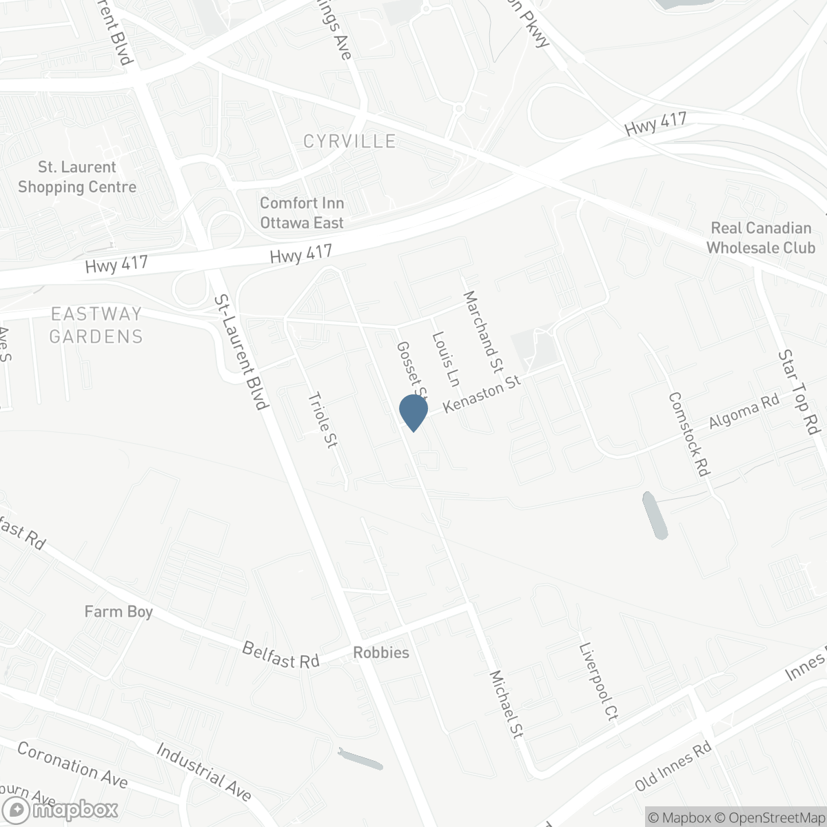 1081 KENASTON STREET, Ottawa, Ontario K1B 3P8